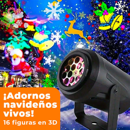 Proyector Navideño LumiShow 3D  [🔥 PROMOCIÓN BLACKFRIDAY + NAVIDAD 🔥]