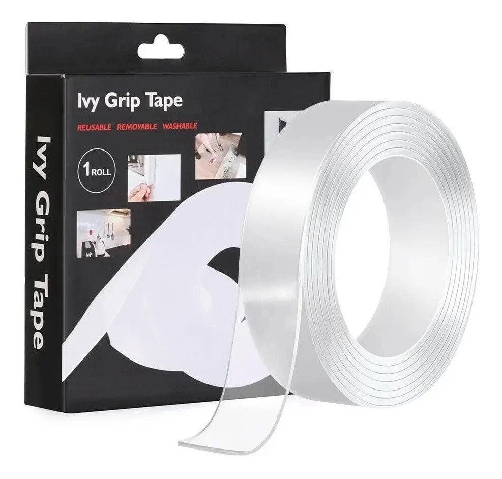 Cinta Doble Faz Transparente 5Mt - La Solución de Adherencia Definitiva