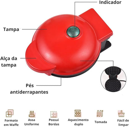 Mini Waflera: Prepara Waffles Deliciosos en Casa + Ebook