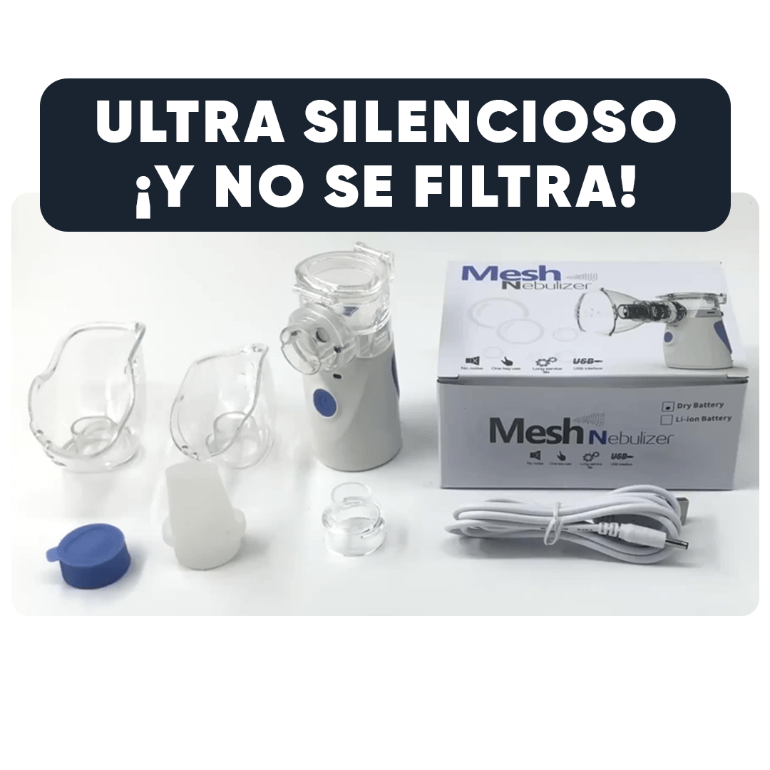 Inalador Nebulizador Sereno® - Portátil e Ultra Silencioso